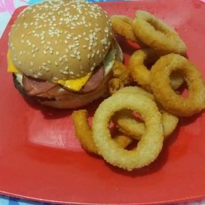 imagem do produto Hambúrguer queijo qualho 