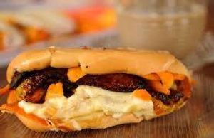 imagem do produto Pão com banana e queijo