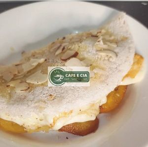 imagem do produto Tapioca com castanha, banana e queijo