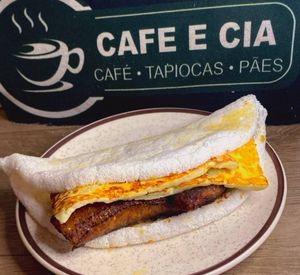 imagem do produto Tapioca com banana e queijo