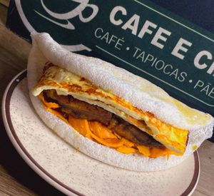 imagem do produto Tapioca com tucumã, queijo e presunto