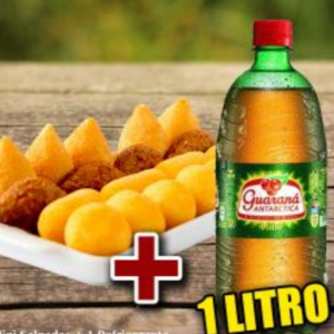 imagem do produto 50 Mini salgadinhos+ refrigerante de 1 litro 