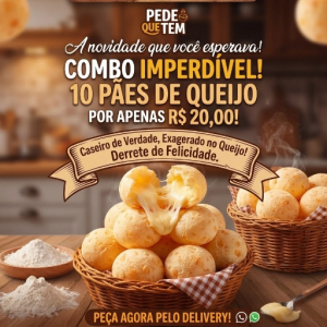 imagem do produto 10 pães de queijo
