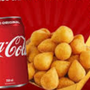 imagem do produto 25 Mini salgadinhos+ refrigerante lata