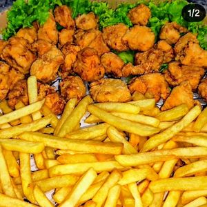 imagem do produto Filé de frango empanado com fritas 