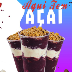 imagem do produto Açaí de 770ml( acompanha creme, 2 frutas,2 cobertura,3 completos.)