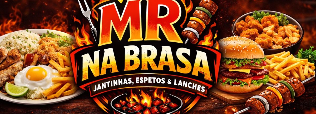 MR NA BRASA logo