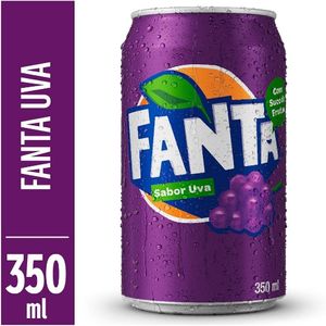 imagem do produto Fanta uva lata 350ml