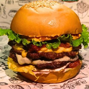 imagem do produto Lanche Completo Duplo 