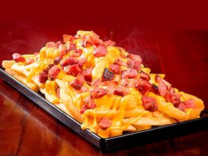 imagem do produto Combo Batata G com: Cheddar, Bacon E Requeijão + Guaraná 1 Lt