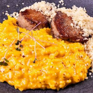 imagem do produto Risoto mostarda com filé de alcatra 