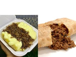 imagem do produto Um Pastel+Uma Batata e Duas Bebidas