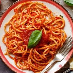 imagem do produto Macarrão spaguetti ao molho de tomate 