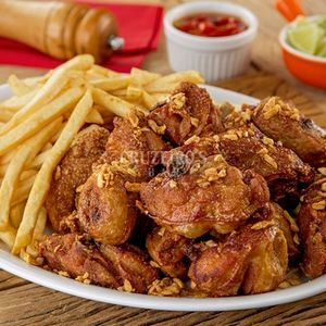 imagem do produto Frango a Passarinho com Fritas 