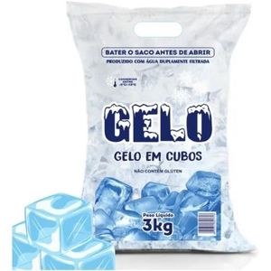 imagem do produto Gelo cubo 3kg