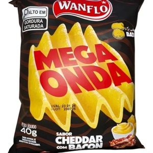 imagem do produto Salgadinho cheddar com bacon 40g