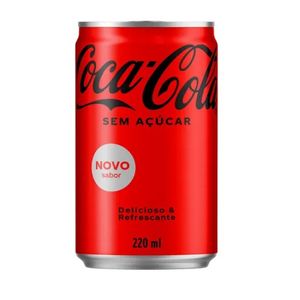 imagem do produto Coca lata mini 220ml Zero