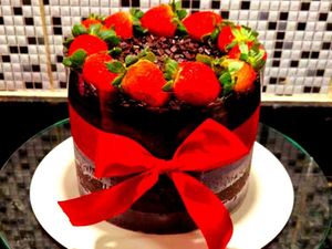 imagem do produto Bolo de chocolate  peso (2200kg)  Bolo gelado