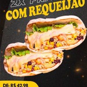 imagem do produto Segunda dobrada-  2. x-Frango c/ Requeijão 