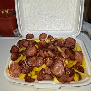 imagem do produto Batata com calabresa  G