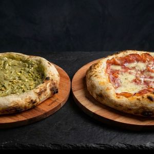 imagem do produto Pizza Broto Salgada + Pizza Broto Doce