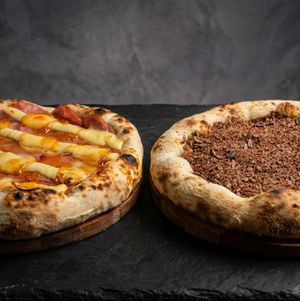 imagem do produto 1 Pizza Individual Salgada +1 Pizza individual doce