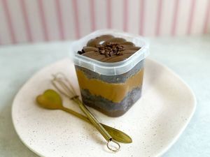 imagem do produto Bolo No Pote-Doce de Leite com Brigadeiro