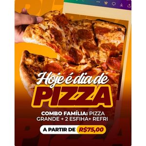 imagem do produto Combo Pizza + esfiha + refrigerante 2L