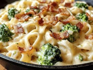 imagem do produto Macarrão Cremoso de Brócolis e Bacon G