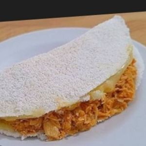 imagem do produto Tapioca Recheada com Frango cremoso 