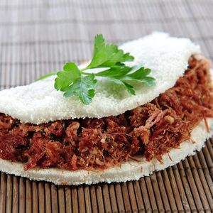 imagem do produto Tapioca Recheada com Carne Seca 