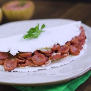 imagem do produto Tapioca Recheada com Calabresa 