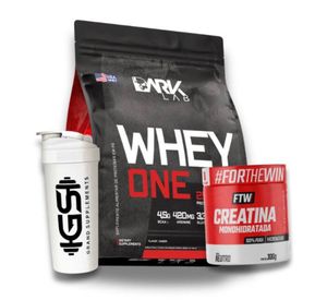 imagem do produto Combo Whey + Creatina + Coqueteleira