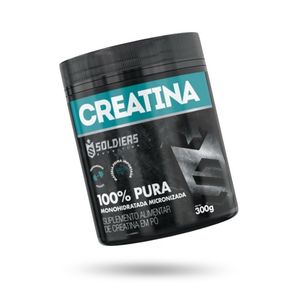 imagem do produto Creatina Soldiers 300g - 100% pura