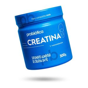 imagem do produto Creatina Probiótica 300g - 100% pura