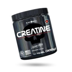 imagem do produto Creatina Black Skull 300g - 100% pura