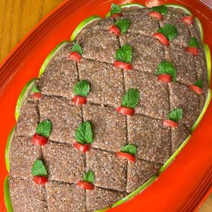 imagem do produto Quibe Cru Premium - Uma Viagem ao Sabor Libanês! 🇱🇧