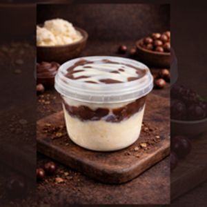 imagem do produto Sorvete de creme Nestlé com Cupuaçu, Creme de Ninho e Nutella - 180ml
