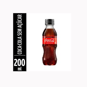 imagem do produto Coca Cola Zero 200ml