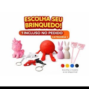 imagem do produto Categoria 1 - Brinquedo Sensorial 3d | Escolha o Modelo e Cor