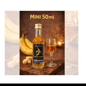imagem do produto Bananinha Artesanal Premium  Licor Fino de Banana / Mini 50 ml
