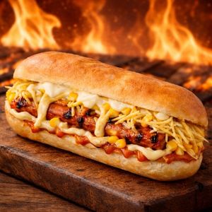 imagem do produto Cachorro quente tradicional - pão de leite da casa + 2 salsicha na brasa