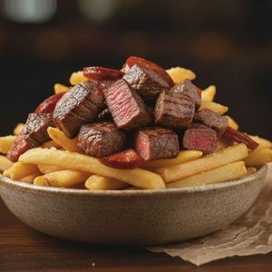 imagem do produto BATATA FRITA COM CARNE DE FILÉ 