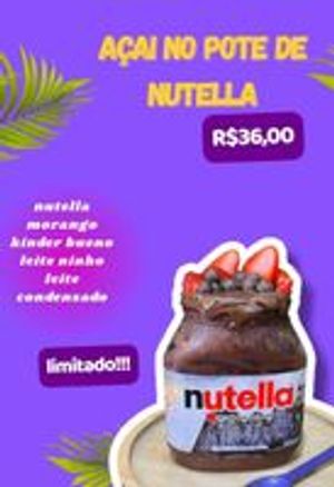 imagem do produto AÇAÍ NO POTE DE NUTELLA 