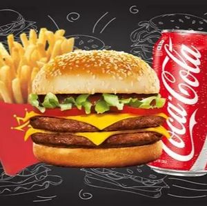 imagem do produto Emanuel Duplo 2 hambúrgueres 120g,