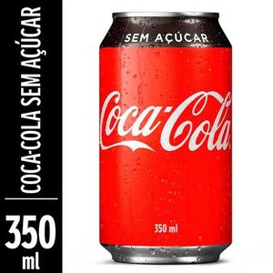 imagem do produto Coca cola zero (lata)