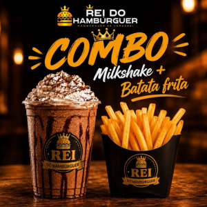 imagem do produto Combo Milk-shake G (500ML) + Batata G