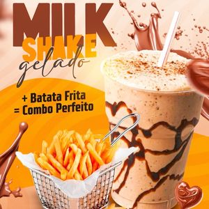 imagem do produto Combo Milkshake P (300ML) + Batata P
