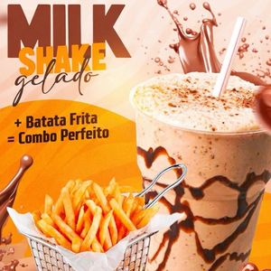 imagem do produto Combo milk-shake G (500ML) + Batata G