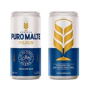 imagem do produto CERVEJA PURO MALTE LATA